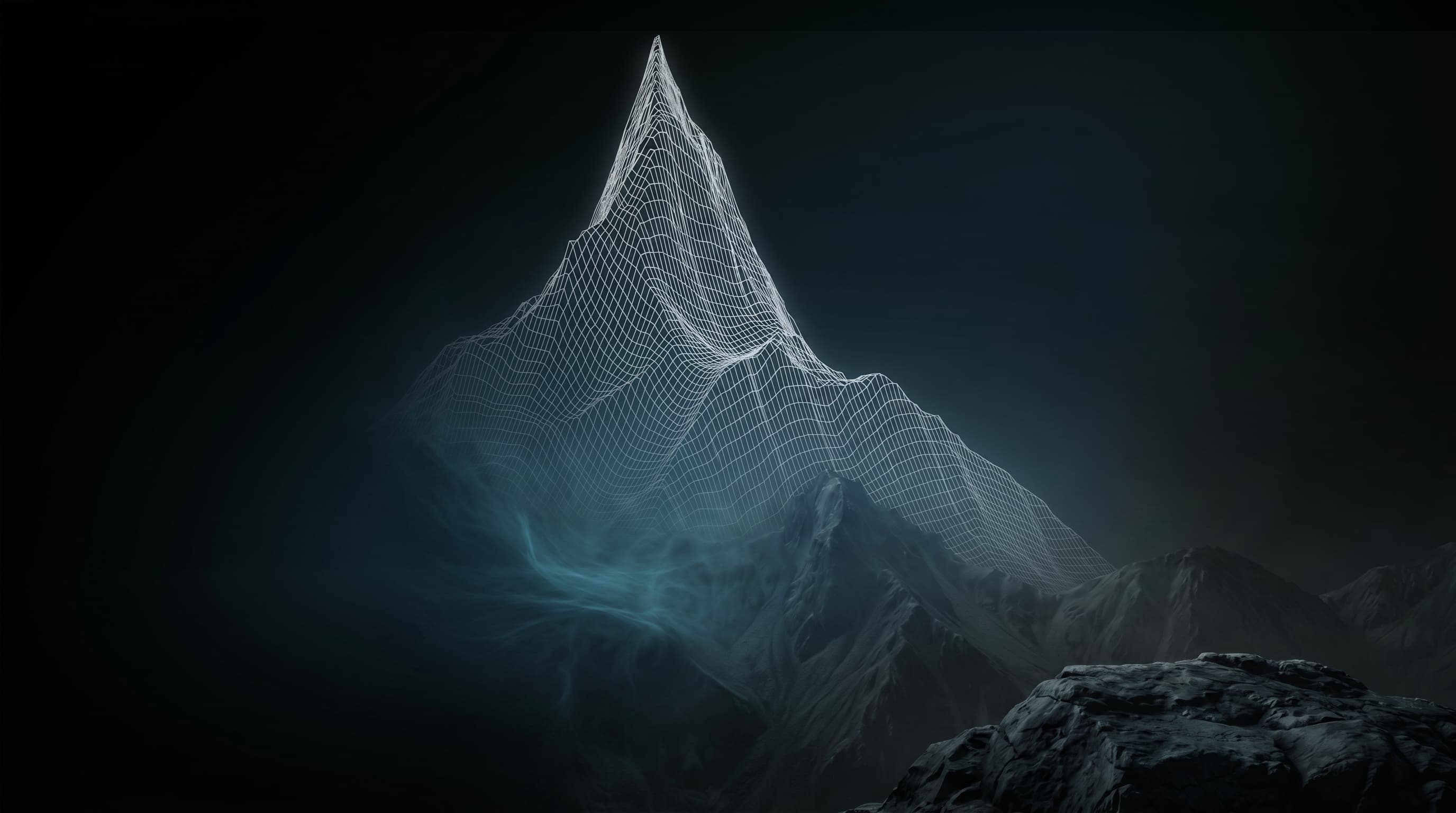 Wireframe Mountain