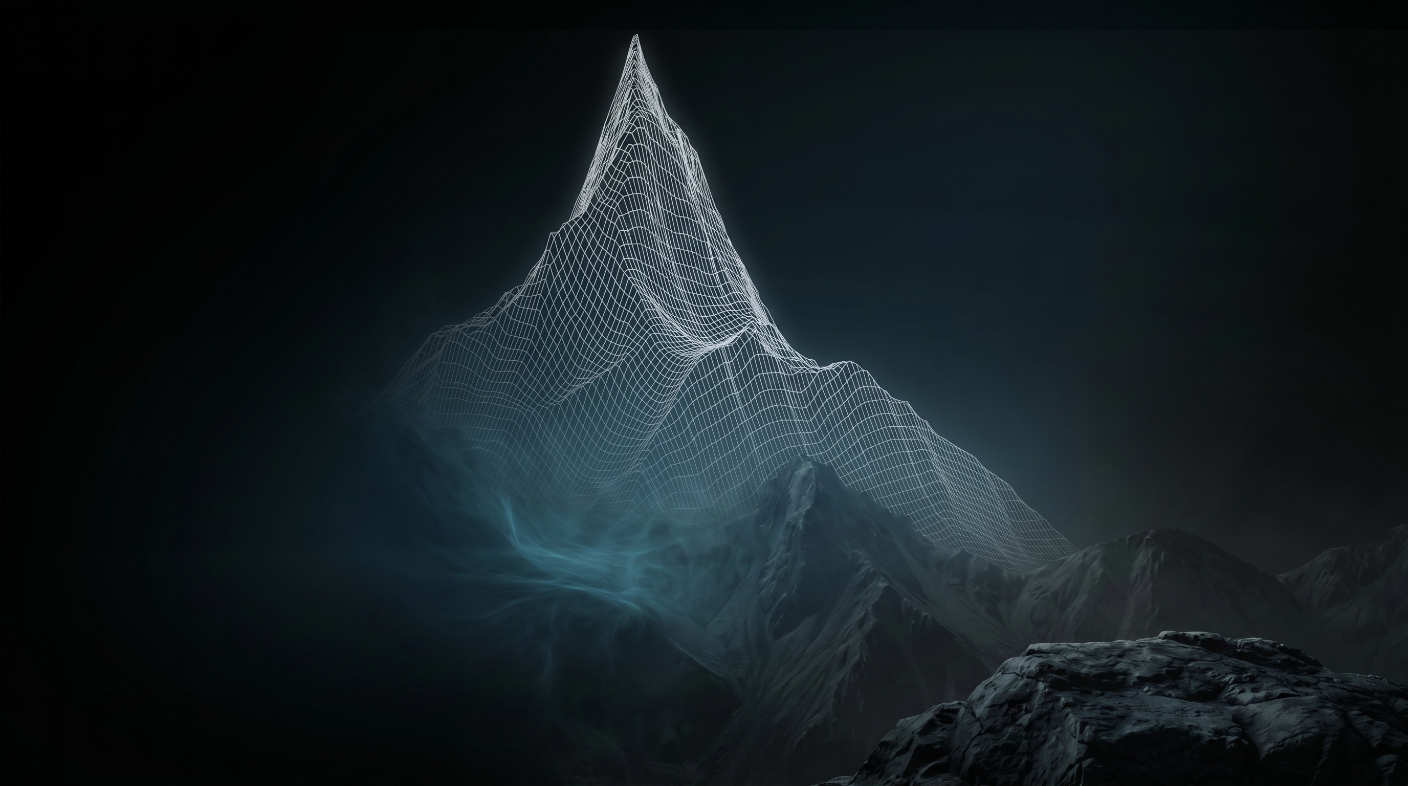 Wireframe Mountain